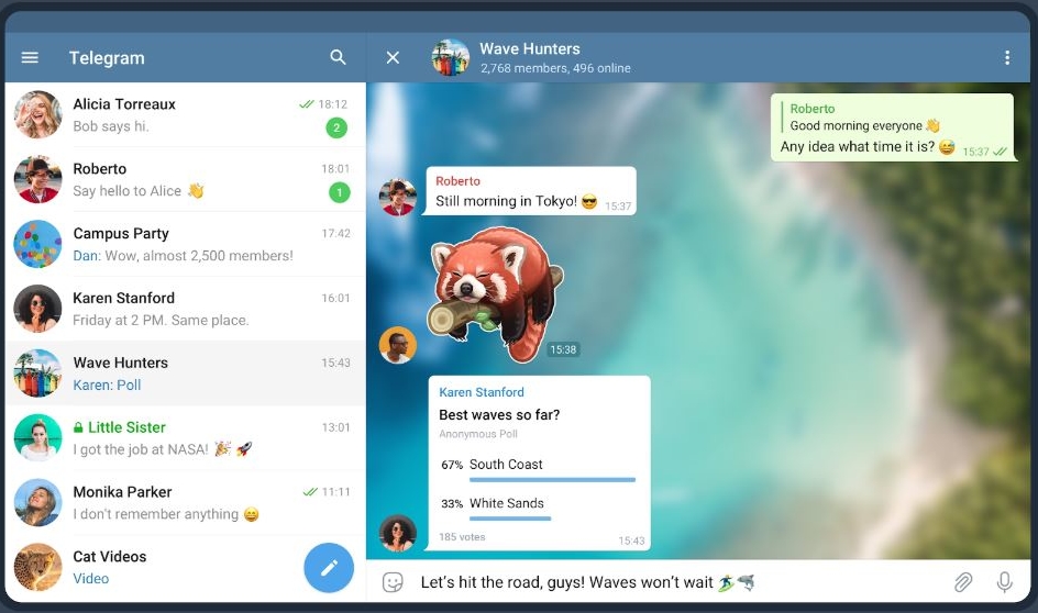 无需外挂，官方原生telegram中文版开启方法