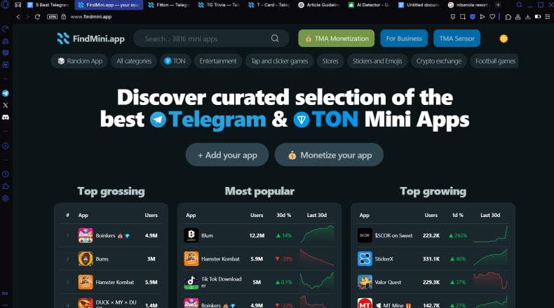 一键切换telegram中文版，无需重启App
